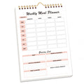 Tear‑Off Horizontal Meal Planner Pad