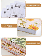 Daily Meal Planner & Food Journal Notebook | Diet, Nutrition, Water & Lifestyle Tracking Spiral Logbook