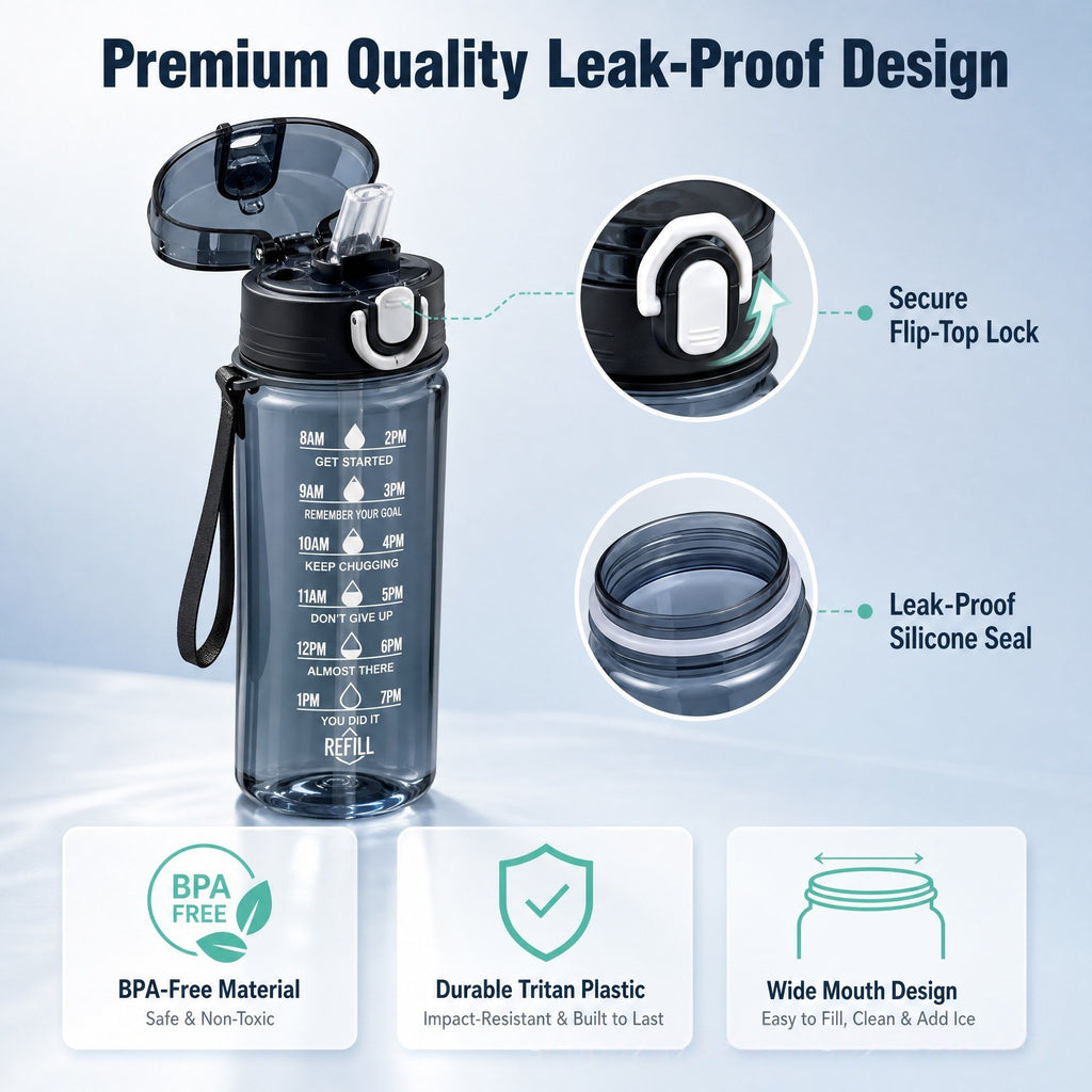 smart water tracking bottle | HydraTrack Bottle