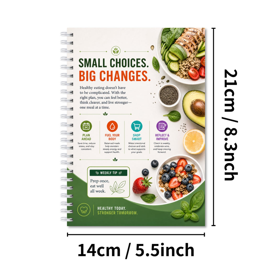 28-Day Healthy Meal Planning Journal