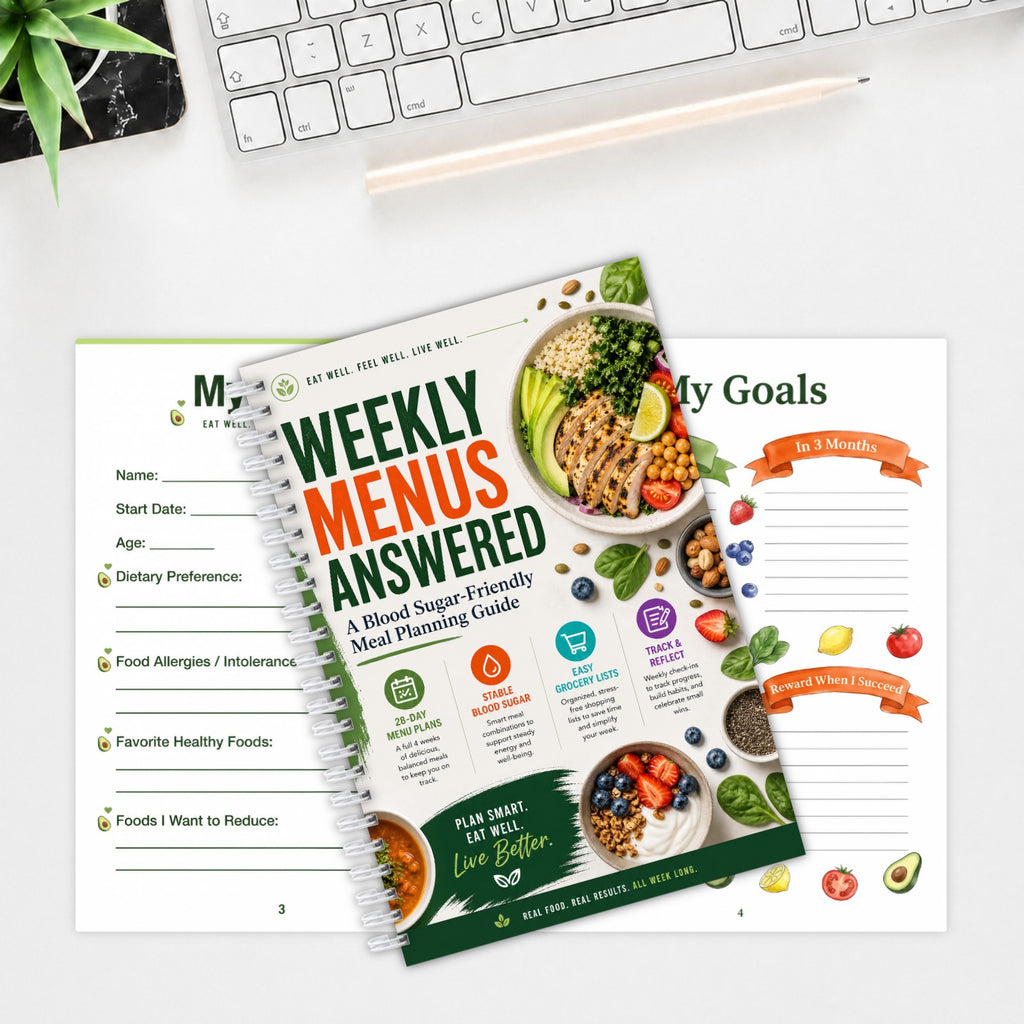 28-Day Healthy Meal Planning Journal