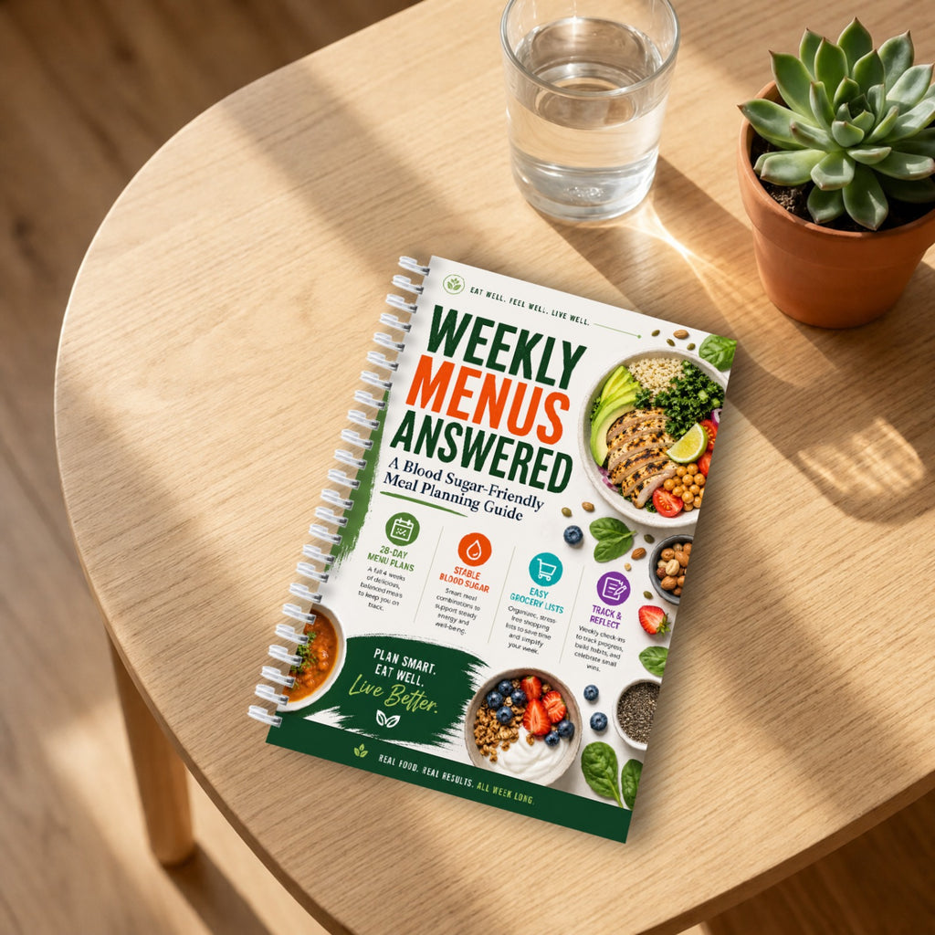 28-Day Healthy Meal Planning Journal