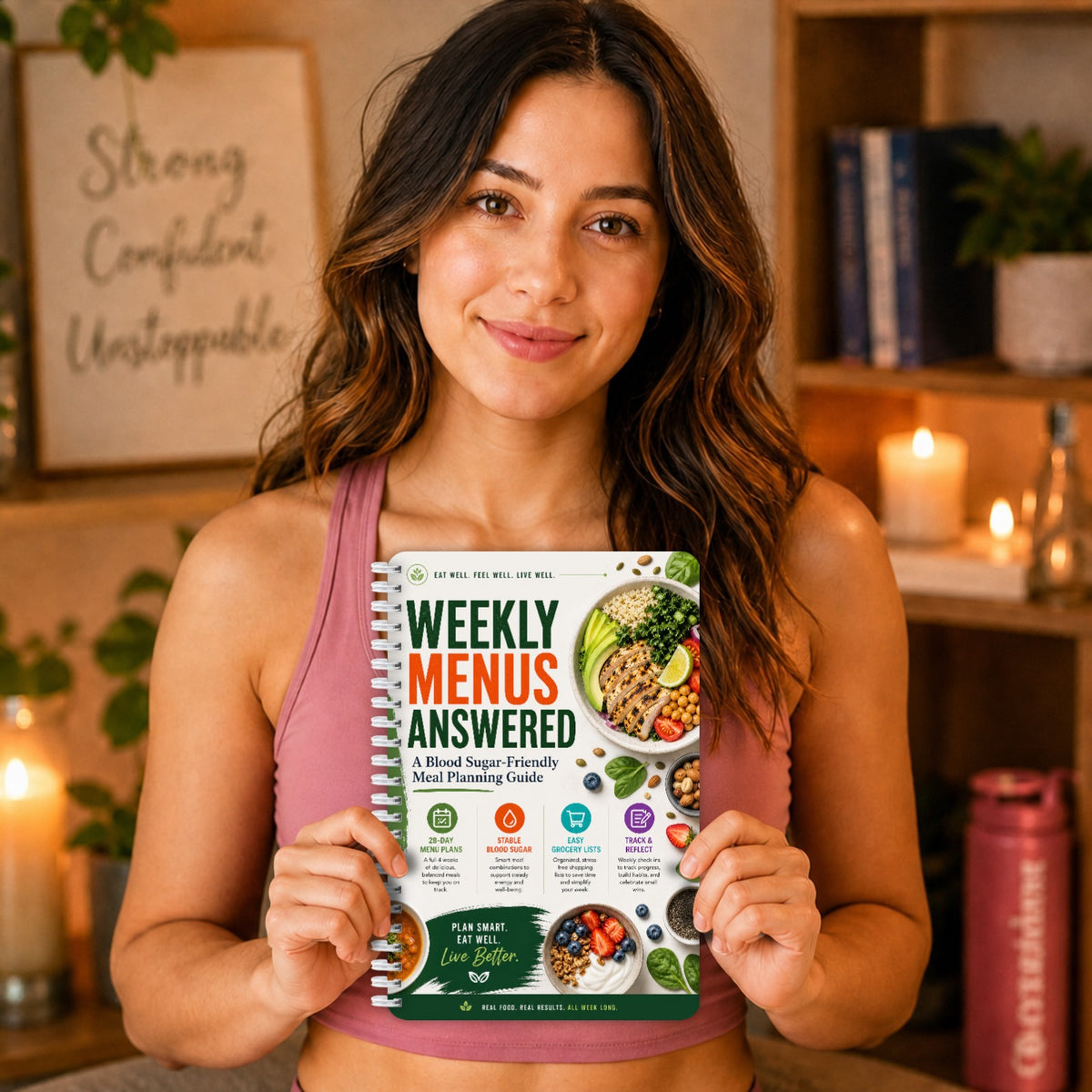 28-Day Healthy Meal Planning Journal